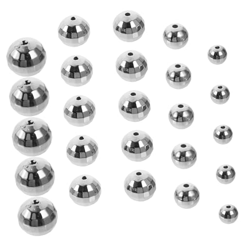 LIGHTAOTAO 200 Stück Teiliges Disco Ball Perlen Glänzende Schmuckperlen zum Auffädeln DIY Armband Halskette Ohrringe Basteln Dekoration für Zuhause LIGHTAOTAO 200 Stück Teiliges Disco Ball Perlen Glänzende Schmuckperlen zum Auffädeln DIY Armband Halskette Ohrringe Basteln Dekoration für Zuhause von LIGHTAOTAO