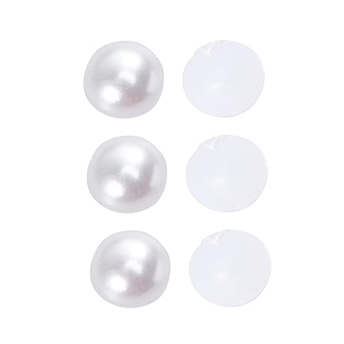 LIGHTAOTAO 2000 Stück Halbperlen Weiß Flache Künstliche Perlen Abs Material Bastelperlen für DIY Schmuckherstellung und Bastelprojekte LIGHTAOTAO 2000 Stück Halbperlen Weiß Flache Künstliche Perlen Abs Material Bastelperlen für DIY Schmuckherstellung und Bastelprojekte von LIGHTAOTAO