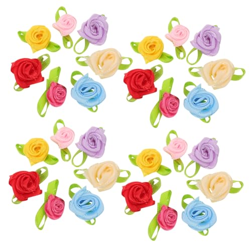 LIGHTAOTAO 250 Stück Satinband-blumen, Schleifen, Applikationen, Diy, Mini-blumenköpfe, Verzierung Für Bastelarbeiten, Hochzeit, Party, Heimdekoration LIGHTAOTAO 250 Stück Satinband-blumen, Schleifen, Applikationen, Diy, Mini-blumenköpfe, Verzierung Für Bastelarbeiten, Hochzeit, Party, Heimdekoration von LIGHTAOTAO