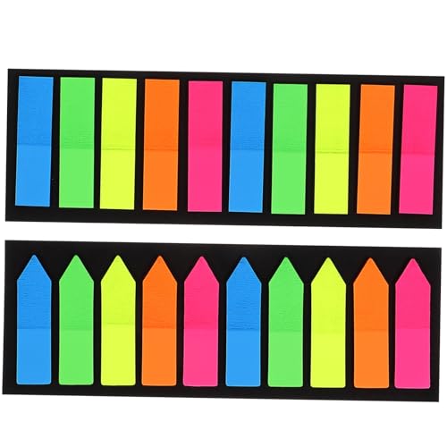 LIGHTAOTAO 2Sätze Sticky Index Tabs für Farbige Klebrige Laschen Selbstklebende Seitenmarkierungen für Notizen Schulmaterial und Bürobedarf Praktische Annotation LIGHTAOTAO 2Sätze Sticky Index Tabs für Farbige Klebrige Laschen Selbstklebende Seitenmarkierungen für Notizen Schulmaterial und Bürobedarf Praktische Annotation von LIGHTAOTAO