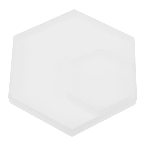 LIGHTAOTAO 2Stücke Silikonformen für DIY Untersetzer Sechseckige Epoxidharz Gießformen Hochwertige Flexible Silikonmatten für Tassenuntersetzer für Zuhause LIGHTAOTAO 2Stücke Silikonformen für DIY Untersetzer Sechseckige Epoxidharz Gießformen Hochwertige Flexible Silikonmatten für Tassenuntersetzer für Zuhause von LIGHTAOTAO