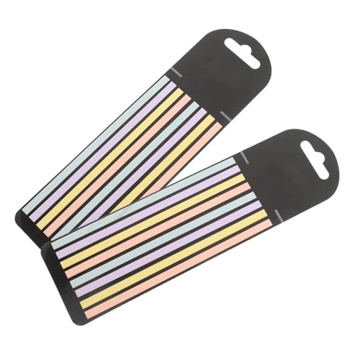 LIGHTAOTAO 2Taschen Pack Transparente Lesestreifen Lesezeichen für Notizbücher Selbstklebende Registerkarten Pastellfarben Annotieren und Markieren von LIGHTAOTAO