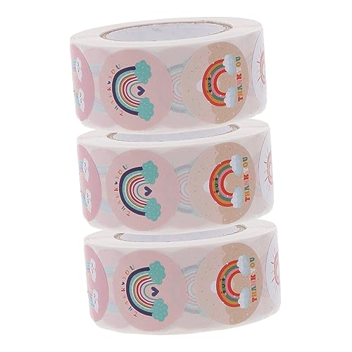 LIGHTAOTAO 3 Rollen Brief Versorgungssiegel Wiederverwendbar „Hallo Süß“ Durchsichtig Nummer „Du“ Selbstklebende Etiketten Für Kindergeburtstage Farbe „Danke“ Für Scrapbook Tags LIGHTAOTAO 3 Rollen Brief Versorgungssiegel Wiederverwendbar „Hallo Süß“ Durchsichtig Nummer „Du“ Selbstklebende Etiketten Für Kindergeburtstage Farbe „Danke“ Für Scrapbook Tags von LIGHTAOTAO