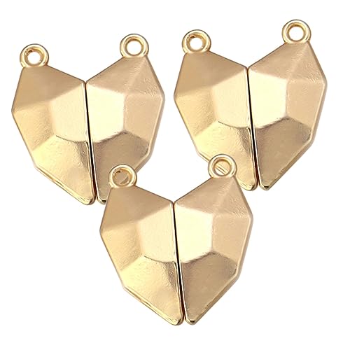 LIGHTAOTAO 3 Stück Teiliges Herzform Magnetverschluss für Schmuckherstellung Praktische und Einfache DIY Anhänger für Ketten und Armbänder für Kreative Bastelprojekte LIGHTAOTAO 3 Stück Teiliges Herzform Magnetverschluss für Schmuckherstellung Praktische und Einfache DIY Anhänger für Ketten und Armbänder für Kreative Bastelprojekte von LIGHTAOTAO