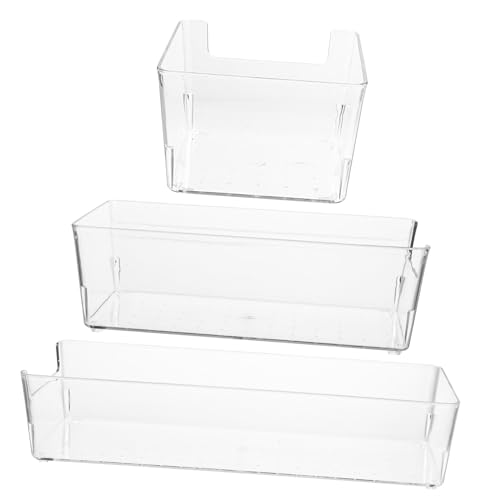 LIGHTAOTAO 3 Stück Teiliges Transparente Kunststoff Aufbewahrungsboxen ohne Deckel Vielseitige Organizer für Kosmetik Kleinteile und Schmuck Stabile Sortierboxen für Schlafzimmer und Büro LIGHTAOTAO 3 Stück Teiliges Transparente Kunststoff Aufbewahrungsboxen ohne Deckel Vielseitige Organizer für Kosmetik Kleinteile und Schmuck Stabile Sortierboxen für Schlafzimmer und Büro von LIGHTAOTAO
