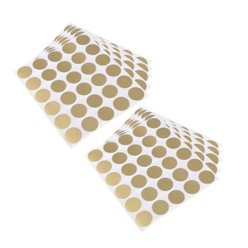 LIGHTAOTAO 360 Stück Goldene Scratch Off Aufkleber Selbstklebend Rund für Diy Belohnungskarten und Rubbellose Vielseitige Etiketten für Hochzeit Party und Bastelprojekte LIGHTAOTAO 360 Stück Goldene Scratch Off Aufkleber Selbstklebend Rund für Diy Belohnungskarten und Rubbellose Vielseitige Etiketten für Hochzeit Party und Bastelprojekte von LIGHTAOTAO