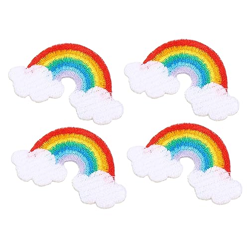 LIGHTAOTAO 4Stücke Teilige DIY Patches Selbstklebende Gestickte Applikationen für Kleidung Taschen und Bastelprojekte für Ideen und Handarbeiten Einfach LIGHTAOTAO 4Stücke Teilige DIY Patches Selbstklebende Gestickte Applikationen für Kleidung Taschen und Bastelprojekte für Ideen und Handarbeiten Einfach von LIGHTAOTAO