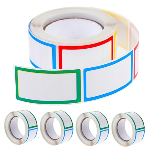 LIGHTAOTAO 5 Rollen Selbstklebende Multifunktionale Etiketten für Flaschen Bunte Beschreibbare Aufkleber zur DIY Kennzeichnung Kompakte Tragbare Aufbewahrungsetiketten für Küche und LIGHTAOTAO 5 Rollen Selbstklebende Multifunktionale Etiketten für Flaschen Bunte Beschreibbare Aufkleber zur DIY Kennzeichnung Kompakte Tragbare Aufbewahrungsetiketten für Küche und von LIGHTAOTAO