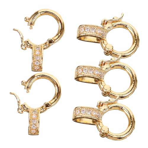 LIGHTAOTAO 5 Stück DIY Schmuckverschluss Vielseitige Umwandlungsbeschläge für Armbänder Elegant und Einfach zu Handhaben für Schmuckherstellung und Bastelprojekte von LIGHTAOTAO