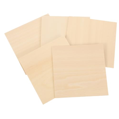 LIGHTAOTAO 5 Stück Teiliges Rechteckige Holzplatten aus Dünnem Lindenholz für DIY Basteln Gravieren Schnitzen Glatte Oberfläche für Handwerksprojekte und Brandmalerei LIGHTAOTAO 5 Stück Teiliges Rechteckige Holzplatten aus Dünnem Lindenholz für DIY Basteln Gravieren Schnitzen Glatte Oberfläche für Handwerksprojekte und Brandmalerei von LIGHTAOTAO