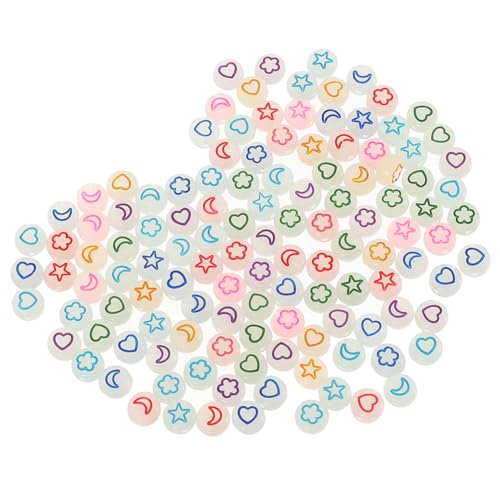 LIGHTAOTAO 500Stücke Leuchtende Runde Acrylperlen für DIY Schmuckherstellung Nachtleuchtende Perlen für Armbänder und Bastelprojekte Farbenfroh und Vielseitig LIGHTAOTAO 500Stücke Leuchtende Runde Acrylperlen für DIY Schmuckherstellung Nachtleuchtende Perlen für Armbänder und Bastelprojekte Farbenfroh und Vielseitig von LIGHTAOTAO