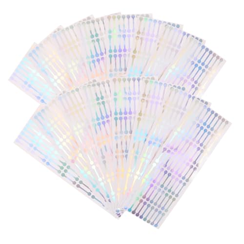 LIGHTAOTAO 500Stücke Selbstklebende Dichtungsaufkleber Manipulationssichere Siegelaufkleber für Kosmetische Flaschen Ätherische Öle und Geschenkboxen Langlebig und Elegant von LIGHTAOTAO