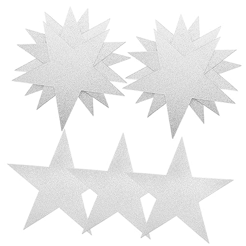 LIGHTAOTAO 50Blätter Glitzernde Ausschnitte für Kreativprojekte Doppelseitige Dekoration für Klassenräume Partys und DIY Bastelarbeiten für Wand und Fensterdeko LIGHTAOTAO 50Blätter Glitzernde Ausschnitte für Kreativprojekte Doppelseitige Dekoration für Klassenräume Partys und DIY Bastelarbeiten für Wand und Fensterdeko von LIGHTAOTAO