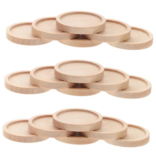 LIGHTAOTAO 50Stücke Runde Holzanhänger Tabletts für DIY Schmuck Bastelprojekte Außendurchmesser Innendurchmesser Khaki Basis für Kreationen LIGHTAOTAO 50Stücke Runde Holzanhänger Tabletts für DIY Schmuck Bastelprojekte Außendurchmesser Innendurchmesser Khaki Basis für Kreationen von LIGHTAOTAO