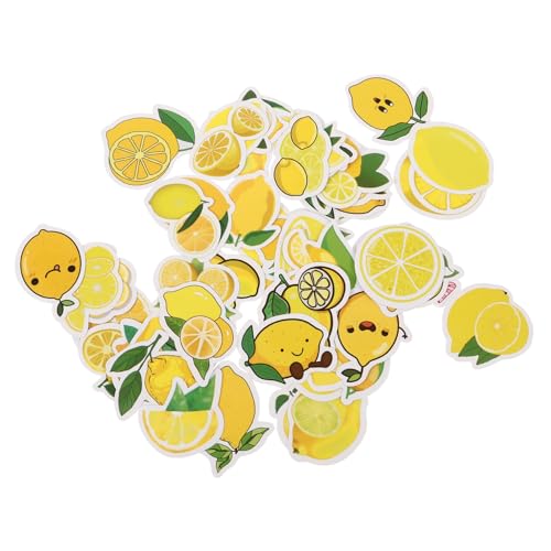 LIGHTAOTAO 50Stücke Zitronenaufkleber Wasserdichte Cartoon Aufkleber für Koffer Laptop Computer Lustige Selbstklebende DIY Sticker für Dekoration und Persönliche LIGHTAOTAO 50Stücke Zitronenaufkleber Wasserdichte Cartoon Aufkleber für Koffer Laptop Computer Lustige Selbstklebende DIY Sticker für Dekoration und Persönliche von LIGHTAOTAO