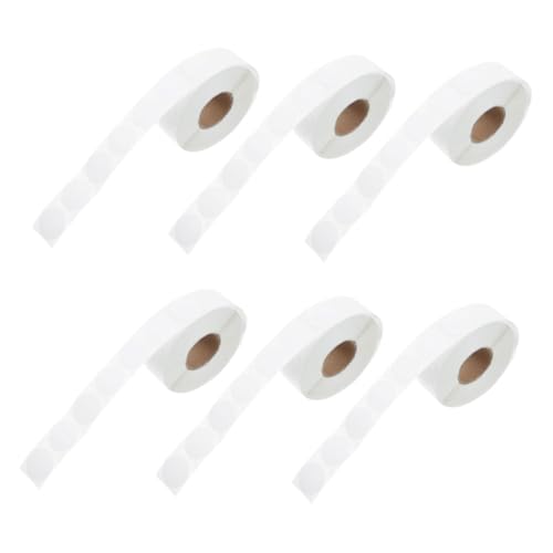 LIGHTAOTAO 6 Rollen Runde Selbstklebende Etiketten Kleine Farbige Punktaufkleber Ablösbar Stark Haftend für Büro Haushalt Klassenzimmer Vielseitig Verwendbar Aufkleber LIGHTAOTAO 6 Rollen Runde Selbstklebende Etiketten Kleine Farbige Punktaufkleber Ablösbar Stark Haftend für Büro Haushalt Klassenzimmer Vielseitig Verwendbar Aufkleber von LIGHTAOTAO