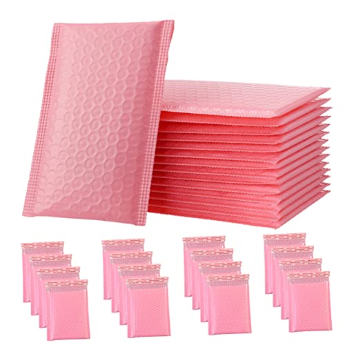 LIGHTAOTAO 60 Stück Luftpolstertaschen Selbstklebende Versandbeutel Wasserdichte Versandtaschen für Kleine Pakete für Sichere und Schutz von von LIGHTAOTAO