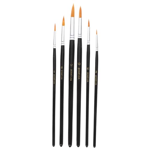 LIGHTAOTAO 6Stücke Künstlerpinsel Teiliges Nylon Pinsel für Aquarell Öl und Acrylmalerei Hochwertige Holzgriffe Flexibles Nylonhaar Anfänger und Profis LIGHTAOTAO 6Stücke Künstlerpinsel Teiliges Nylon Pinsel für Aquarell Öl und Acrylmalerei Hochwertige Holzgriffe Flexibles Nylonhaar Anfänger und Profis von LIGHTAOTAO