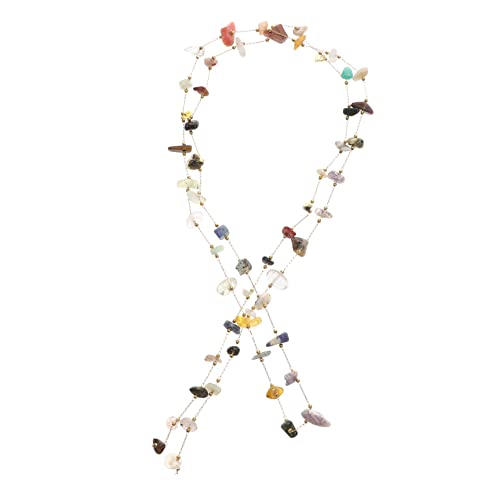 LIGHTAOTAO Edelstein Perlen Kette Natürlichem Kristall DIY Schmuckzubehör für Armbänder Ohrringe und Kreative Bastelprojekte Langlebige Steinperlenrolle Vielfältigen Farben LIGHTAOTAO Edelstein Perlen Kette Natürlichem Kristall DIY Schmuckzubehör für Armbänder Ohrringe und Kreative Bastelprojekte Langlebige Steinperlenrolle Vielfältigen Farben von LIGHTAOTAO
