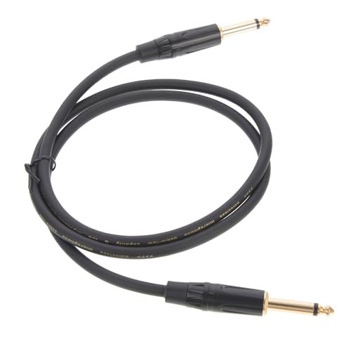 LIGHTAOTAO Elektrisches Gitarrenkabel Audioverbindungskabel Professionelles und Kabel für Gitarre Bass und Lautsprecher Schwarz Hohe Biegsamkeit und Hervorragende Übertragungsqualität LIGHTAOTAO Elektrisches Gitarrenkabel Audioverbindungskabel Professionelles und Kabel für Gitarre Bass und Lautsprecher Schwarz Hohe Biegsamkeit und Hervorragende Übertragungsqualität von LIGHTAOTAO