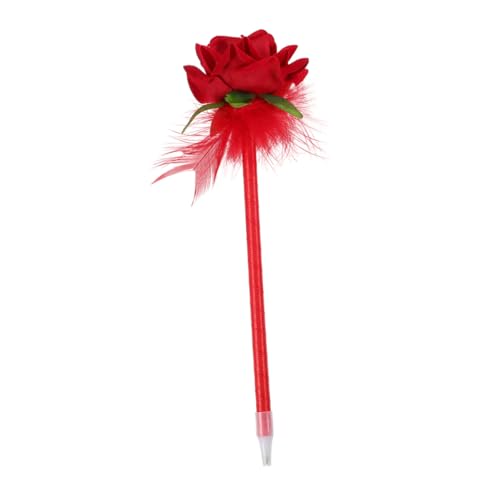 LIGHTAOTAO Kreativer Rosen Kugelschreiber mit Künstlicher Eleganter Schreibgerät für Büro und Schulbedarf Perfektes für Lehrer und Besondere Anlässe Rote Farbe LIGHTAOTAO Kreativer Rosen Kugelschreiber mit Künstlicher Eleganter Schreibgerät für Büro und Schulbedarf Perfektes für Lehrer und Besondere Anlässe Rote Farbe von LIGHTAOTAO