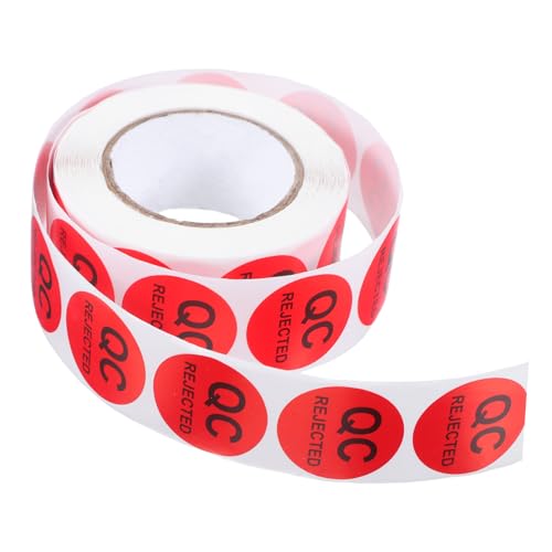 LIGHTAOTAO Runde Qc Klebeetiketten mit Schwarzem Text Haftende Qualitätskontroll Aufkleber für Produktion Lager Inspektion und Versand Vielseitig Beschriftbare Prüfsticker LIGHTAOTAO Runde Qc Klebeetiketten mit Schwarzem Text Haftende Qualitätskontroll Aufkleber für Produktion Lager Inspektion und Versand Vielseitig Beschriftbare Prüfsticker von LIGHTAOTAO