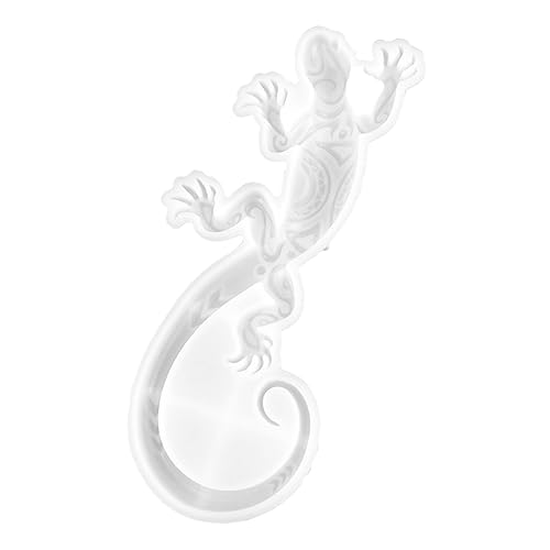 LIGHTAOTAO Silikon Gecko Wanddekorationsform DIY Epoxidharz Gießform für Kreative Wandbehangprojekte für Garten Balkon und Innenräume Hochwertigem Silikon für Ergebnisse von LIGHTAOTAO