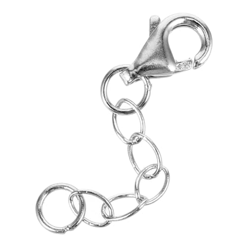 LIGHTAOTAO Sterling Silber Kettenverlängerung Verlängerungskette für Halsketten Armbänder mit Lobster Verschluss Verstellbare DIY Schmuckverlängerung für Reparatur und Anpassung von LIGHTAOTAO