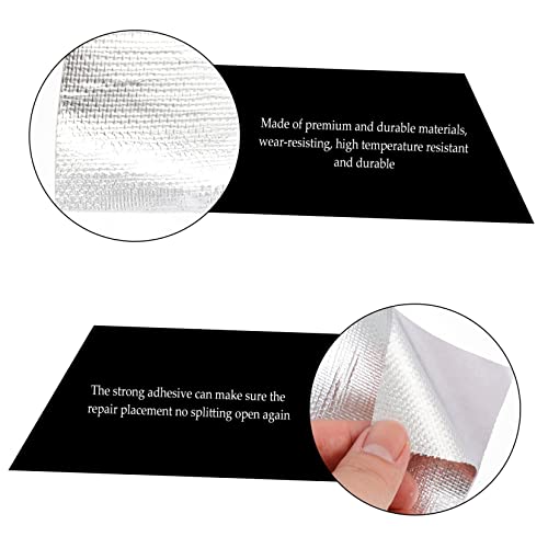 LIGIGWASH 1 Rolle Hitzebeständiges Aluminiumfolie Reparaturband Wasserdichtes Stark Haftendes Klebeband für Isolierung und Dichtungen für Kabel und Rohrreparaturen von LIGIGWASH
