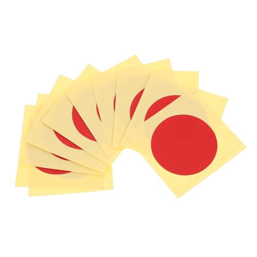 LIGIGWASH 10 Blatt Druckmessgerät Aufkleber Haftende Druckanzeige Etiketten Reflektierende und Wasserdichte Druckmessgeräte Indikator Aufkleber für Verschiedene Anwendungen von LIGIGWASH