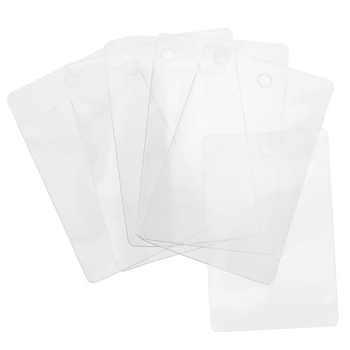 LIGIGWASH 100 Stück Transparente Kartenhüllen Kratzfeste Etikettenhalter Schützende Aufbewahrungstaschen für Lager Büro Schule Selbstklebende Preisschildtaschen Vielseitige Schutzpockets LIGIGWASH 100 Stück Transparente Kartenhüllen Kratzfeste Etikettenhalter Schützende Aufbewahrungstaschen für Lager Büro Schule Selbstklebende Preisschildtaschen Vielseitige Schutzpockets von LIGIGWASH