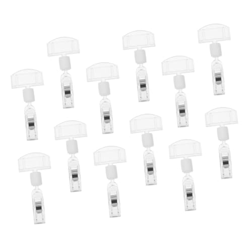 LIGIGWASH 16 Stück Teiliges Verstellbare Preisschildhalter Clips für Namensschilder und Werbeschilder Transparente Doppelseitige Klammern für Ablagen und Warenpräsentation in Shops und LIGIGWASH 16 Stück Teiliges Verstellbare Preisschildhalter Clips für Namensschilder und Werbeschilder Transparente Doppelseitige Klammern für Ablagen und Warenpräsentation in Shops und von LIGIGWASH