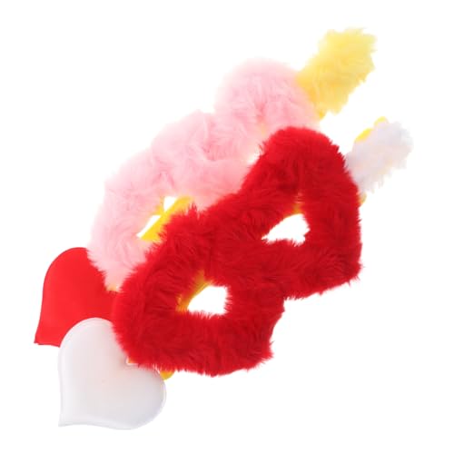 LIGIGWASH 2 Stück Plüsch Herzförmige Sonnenbrillen Verspielte Partybrillen für Valentinstag Junggesellinnenabschied Hochzeit Kostümzubehör und Themenfeiern LIGIGWASH 2 Stück Plüsch Herzförmige Sonnenbrillen Verspielte Partybrillen für Valentinstag Junggesellinnenabschied Hochzeit Kostümzubehör und Themenfeiern von LIGIGWASH