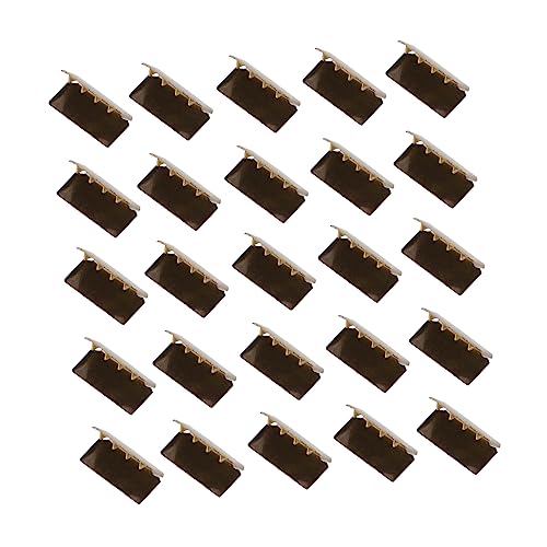LIGIGWASH 20Stücke Klammern für DIY Handtaschen Crimp Klemmen für Schmuck Zubehör für Armbänder Schlüsselanhänger Antikem Finish LIGIGWASH 20Stücke Klammern für DIY Handtaschen Crimp Klemmen für Schmuck Zubehör für Armbänder Schlüsselanhänger Antikem Finish von LIGIGWASH
