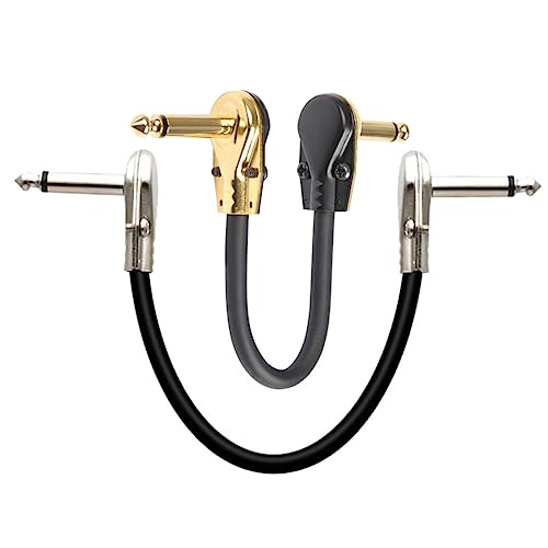 LIGIGWASH 2Stücke Gitarren Patch Kabel für Gitarre und Bass Hochwertiges Effektzubehör Kompatibel mit Musikinstrumenten Leicht und Tragbar Professionelle Technik LIGIGWASH 2Stücke Gitarren Patch Kabel für Gitarre und Bass Hochwertiges Effektzubehör Kompatibel mit Musikinstrumenten Leicht und Tragbar Professionelle Technik von LIGIGWASH