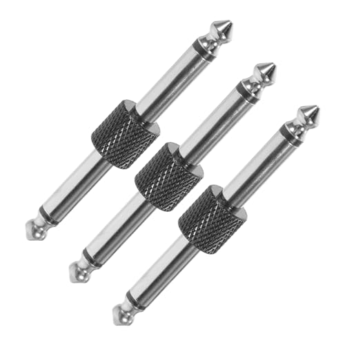 LIGIGWASH 3 Stück Gitarren Pedalboard Verbinder Gerade Klinkenstecker Adapter für Effektgeräte Stabil und Langlebig für Musiker Unterwegs LIGIGWASH 3 Stück Gitarren Pedalboard Verbinder Gerade Klinkenstecker Adapter für Effektgeräte Stabil und Langlebig für Musiker Unterwegs von LIGIGWASH