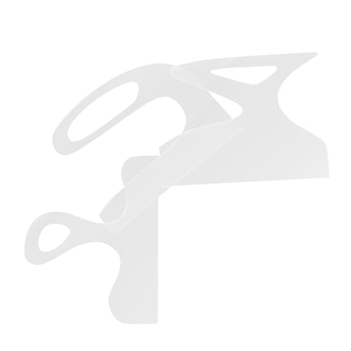 LIGIGWASH 3 Stück Teiliges Acryl schneidebrett Griff schablonen Transparente Langlebige Vorlagen für Präzise Holzbearbeitung Ergonomische Griffgestaltung Geeignet für Küchen von LIGIGWASH