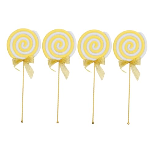 LIGIGWASH 4 Stück Realistische Lollipop Requisiten Große Süßigkeiten Ornamente für Kinderzimmer Party Dekorationen und Fotografie für Hochzeiten Weihnachten und Geburtstagsfeiern LIGIGWASH 4 Stück Realistische Lollipop Requisiten Große Süßigkeiten Ornamente für Kinderzimmer Party Dekorationen und Fotografie für Hochzeiten Weihnachten und Geburtstagsfeiern von LIGIGWASH