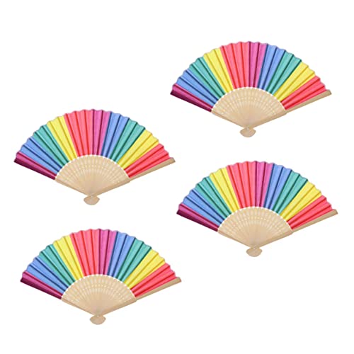 LIGIGWASH 4 Stück Regenbogen Fächer für Klappbare Fächer Kreative Spielzeuge für Fotos und Tanz für Dekoration und Veranstaltungen LIGIGWASH 4 Stück Regenbogen Fächer für Klappbare Fächer Kreative Spielzeuge für Fotos und Tanz für Dekoration und Veranstaltungen von LIGIGWASH