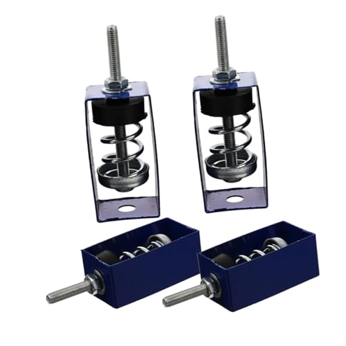 LIGIGWASH 4 Stück Teiliges Schwingungsdämpfer für Deckenmontage Federvibrationsisolatoren mit Installation Geräuschreduzierend Vielseitig Einsetzbar für Büros Schlafzimmer und von LIGIGWASH