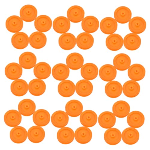 LIGIGWASH 50 Stück Riemenscheibe Aus Kunststoff Diy-teile Riemenscheibe Für Rc-car Riemenscheiben-kit Kabelzug-kit Autoprojekte Motor Riemenscheibe Plastik Orange LIGIGWASH 50 Stück Riemenscheibe Aus Kunststoff Diy-teile Riemenscheibe Für Rc-car Riemenscheiben-kit Kabelzug-kit Autoprojekte Motor Riemenscheibe Plastik Orange von LIGIGWASH