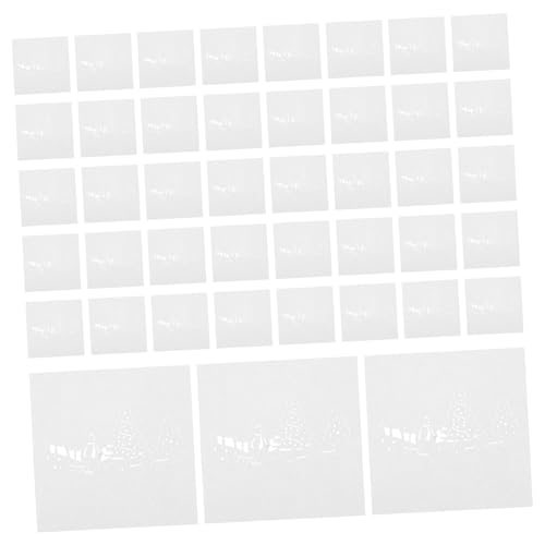 LIGIGWASH 50 Stück Weihnachtsschneeme -Tischkarte Namenskarten für die Tischdekoration Schneemann-Tischdekorationen Namensschilder für Tabellen Platzkarten für Weihnachtsfeiern Papier Weiß LIGIGWASH 50 Stück Weihnachtsschneeme -Tischkarte Namenskarten für die Tischdekoration Schneemann-Tischdekorationen Namensschilder für Tabellen Platzkarten für Weihnachtsfeiern Papier Weiß von LIGIGWASH
