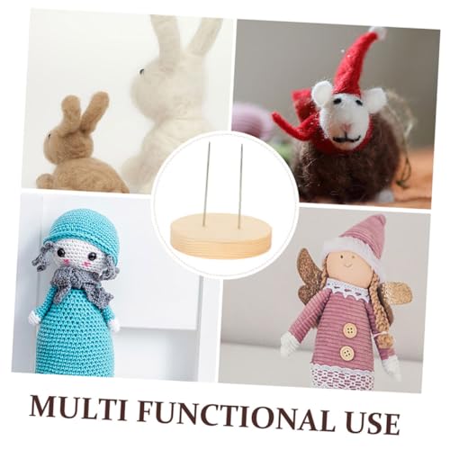 LIGIGWASH 6 Stück Puppenständer Holzsockel Rund Basis Figurenhalter Stabil Sicher für Sammlerhandwerk LIGIGWASH 6 Stück Puppenständer Holzsockel Rund Basis Figurenhalter Stabil Sicher für Sammlerhandwerk von LIGIGWASH