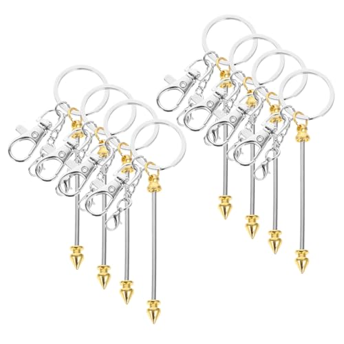 LIGIGWASH 8 Stück Teiliges Beadbare Schlüsselringe aus Metall Langlebig und Flexibel als Schmuckanhänger für Taschen Gürtel Schuhe Hüte und DIY Bastelprojekte LIGIGWASH 8 Stück Teiliges Beadbare Schlüsselringe aus Metall Langlebig und Flexibel als Schmuckanhänger für Taschen Gürtel Schuhe Hüte und DIY Bastelprojekte von LIGIGWASH