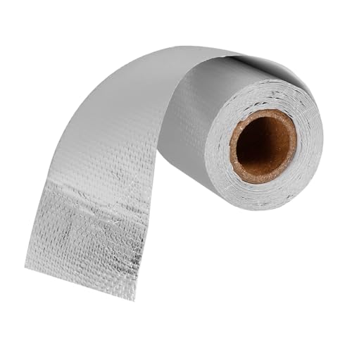 LIGIGWASH Aluminiumfolie Klebeband Hitzebeständig Reißfest für Luftkanäle Dämmung Dichtband Industrie Isolierband Silber Langlebig Robust für Reparatur und Abdichtung LIGIGWASH Aluminiumfolie Klebeband Hitzebeständig Reißfest für Luftkanäle Dämmung Dichtband Industrie Isolierband Silber Langlebig Robust für Reparatur und Abdichtung von LIGIGWASH