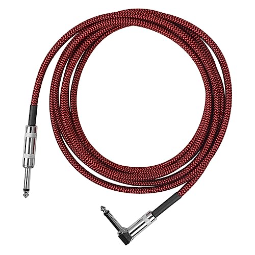 LIGIGWASH Gitarren Patchkabel Geflochtenes Gitarreneffektkabel für Gitarren und Musikinstrumente Strapazierfähiges Audioanschlusskabel mit Stabiler Signalübertragung LIGIGWASH Gitarren Patchkabel Geflochtenes Gitarreneffektkabel für Gitarren und Musikinstrumente Strapazierfähiges Audioanschlusskabel mit Stabiler Signalübertragung von LIGIGWASH