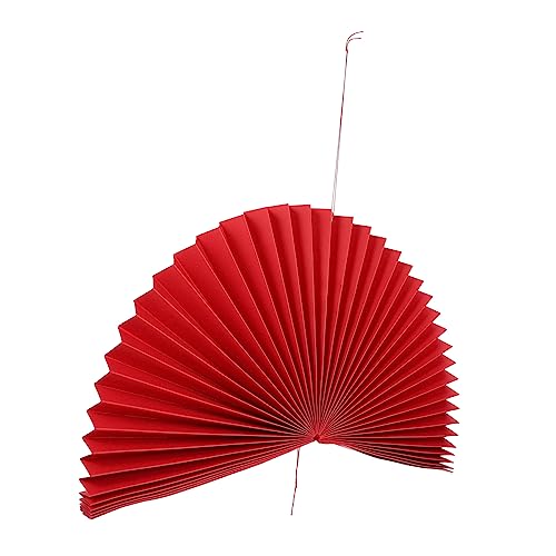 LIGIGWASH Hängender Fächer Im Chinesischen Stil Rave Hochzeit Papier Lüfter Tanzen Partei Hängen Hängender Deko-Fan Faltbar Vintage Hängender Fan Fächer Mit Rundem Muster Roter Karton LIGIGWASH Hängender Fächer Im Chinesischen Stil Rave Hochzeit Papier Lüfter Tanzen Partei Hängen Hängender Deko-Fan Faltbar Vintage Hängender Fan Fächer Mit Rundem Muster Roter Karton von LIGIGWASH