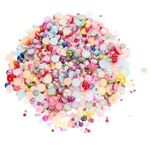 LIGIGWASH Halbrunde Flatback Perlen DIY Schmuck Charms aus Langlebigem Abs Material für Nagelkunst Handyhüllen und Bastelarbeiten Feine Verarbeitung Vielseitig Einsetzbar LIGIGWASH Halbrunde Flatback Perlen DIY Schmuck Charms aus Langlebigem Abs Material für Nagelkunst Handyhüllen und Bastelarbeiten Feine Verarbeitung Vielseitig Einsetzbar von LIGIGWASH