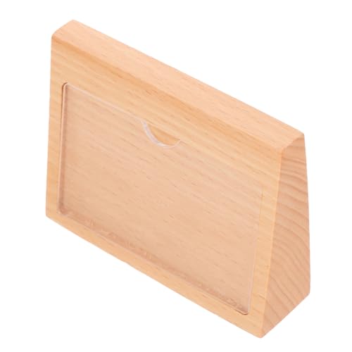 LIGIGWASH Holz Preisschildhalter Tischaufsteller Stabiles Vielseitiges Warenschild Display für Supermarkt und Ladengeschäft Sicherer Stand mit Glatter Oberfläche LIGIGWASH Holz Preisschildhalter Tischaufsteller Stabiles Vielseitiges Warenschild Display für Supermarkt und Ladengeschäft Sicherer Stand mit Glatter Oberfläche von LIGIGWASH