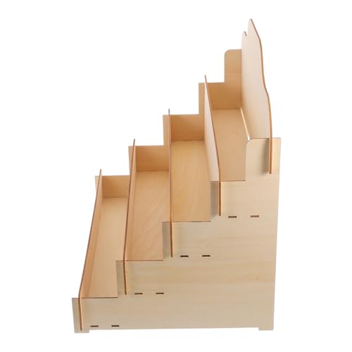 LIGIGWASH Holzständer für Grußkarten aus Stabilem Lindenholz Mehrstufiger Postkarten und Trading Card Organizer mit Großem Stauraum Leicht Montierbar Naturbelassene Oberfläche zum LIGIGWASH Holzständer für Grußkarten aus Stabilem Lindenholz Mehrstufiger Postkarten und Trading Card Organizer mit Großem Stauraum Leicht Montierbar Naturbelassene Oberfläche zum von LIGIGWASH